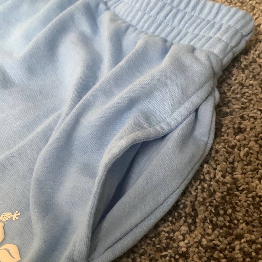 Blue comfy shorts
